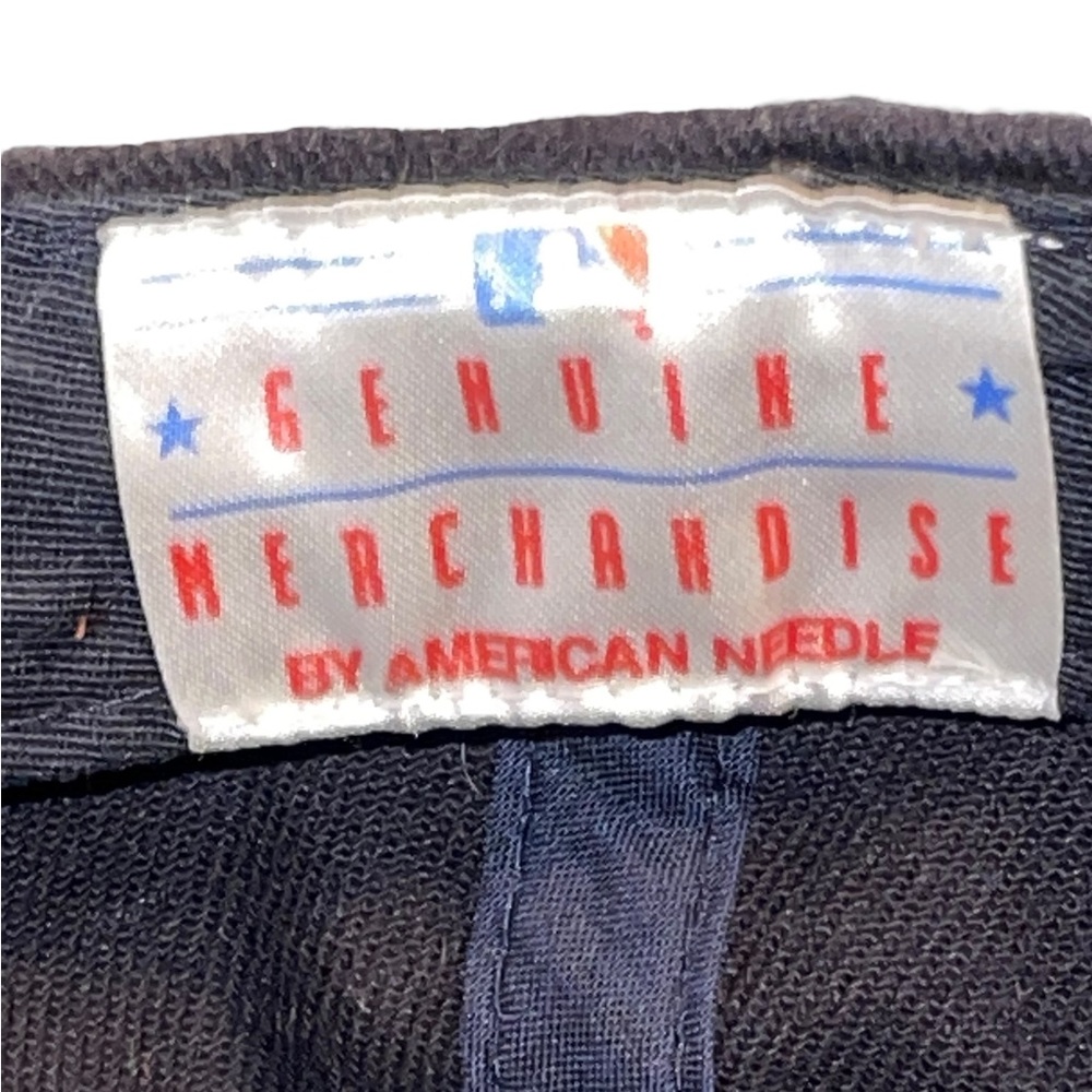 Vintage Seattle Mariner’s Ball Cap by American Needle Annco Navy, Green, Silver - Picture 4 of 7